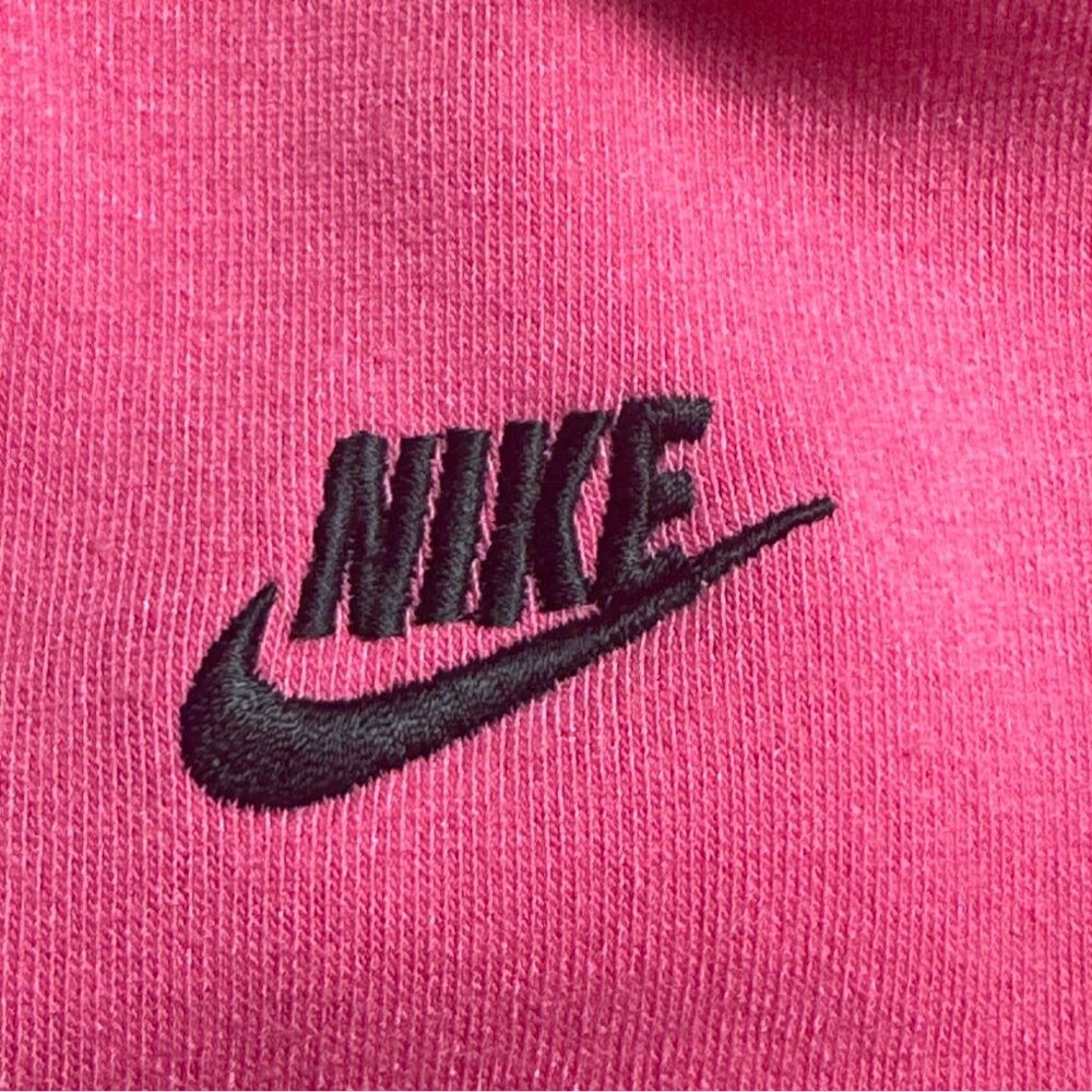 Nike Womens Pink Full-Zip Hoodie Sweatshirt XL Athletic Casual Athleisure - Picture 6 of 8